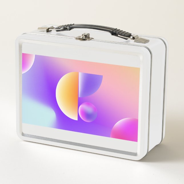 Metal Lunchbox(if it’s a classic or retro design) Metal Lunch Box (Front)
