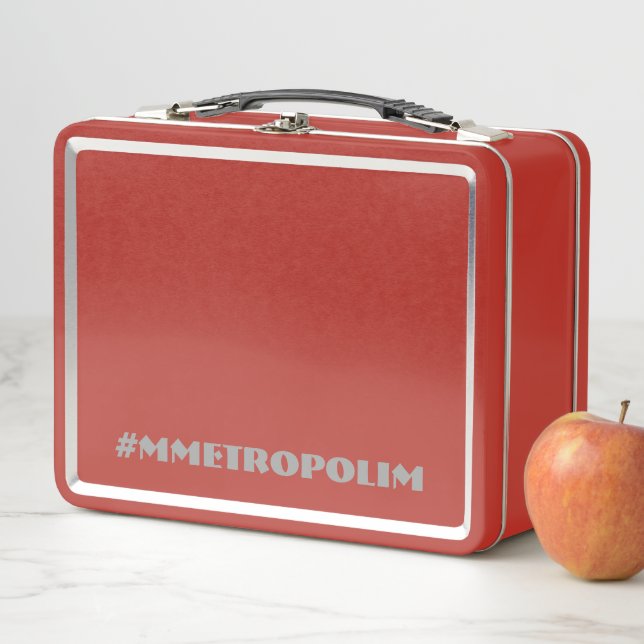 Metal LunchBoxes  for the Family   bY MMetropolim (In Situ)