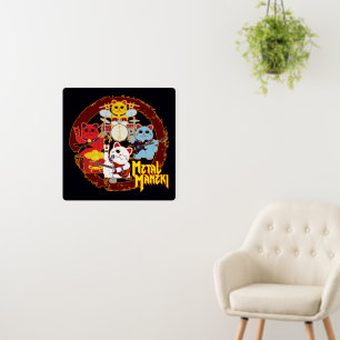Metal Maneki Foam Board