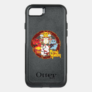 Metal Maneki OtterBox Commuter iPhone SE/8/7 Case