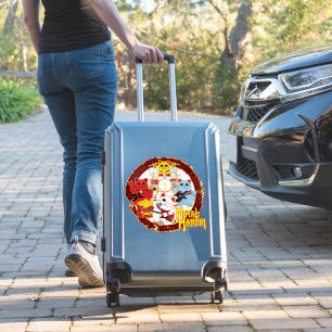 Metal Maneki Sticker