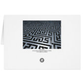 Metal Maze Cards (Back Horizontal)