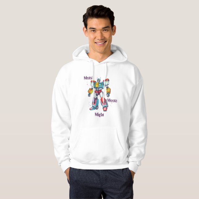 Metal Meets Might Hoodie (Front Full)