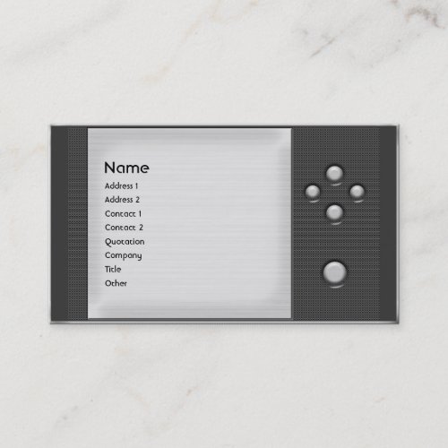 Metal Mesh Business Card Templates