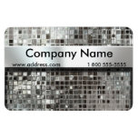 Metal Mosaic And Nameplate Flexible Magnet at Zazzle