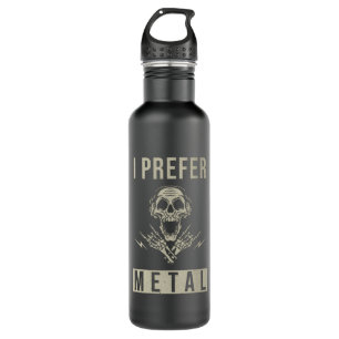Metal Music Stainless Steel Water Bottle