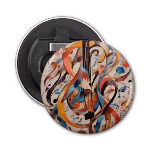 Metal Music Sublimation Bottle Opener