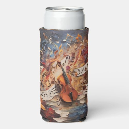 Metal Music Sublimation Seltzer Can Cooler