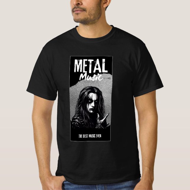 Metal Music T-Shirt (Front)