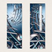 Metal Musical Notes Abstract (Front & Back)