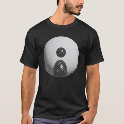 Metal on Smooth Concrete Moon Avatar T_Shirt