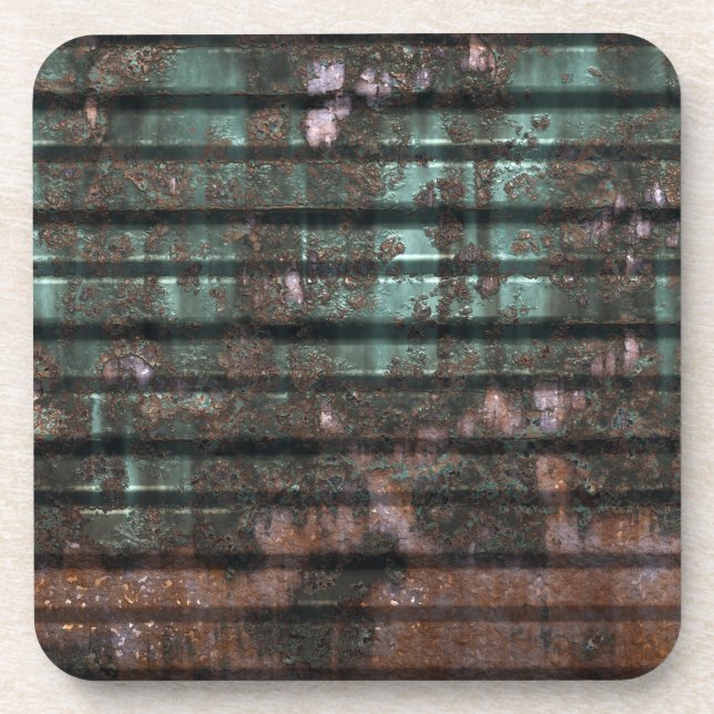 Metal Panels 2  Coaster (Front)