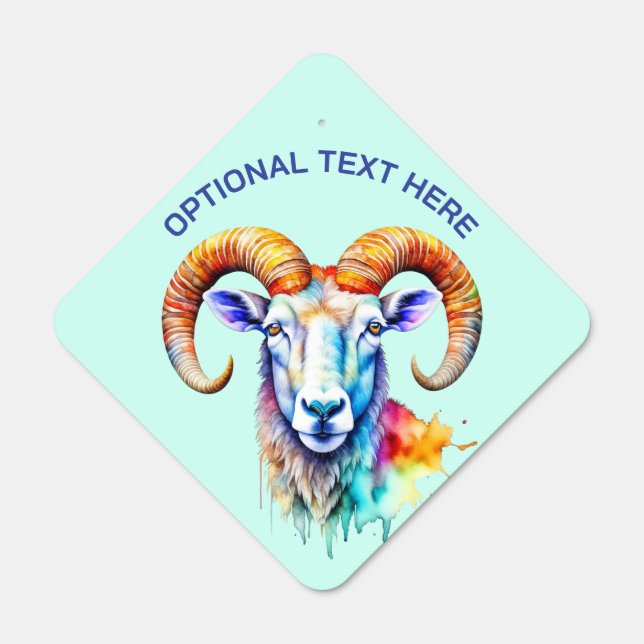 Metal Parking Sign (Front)