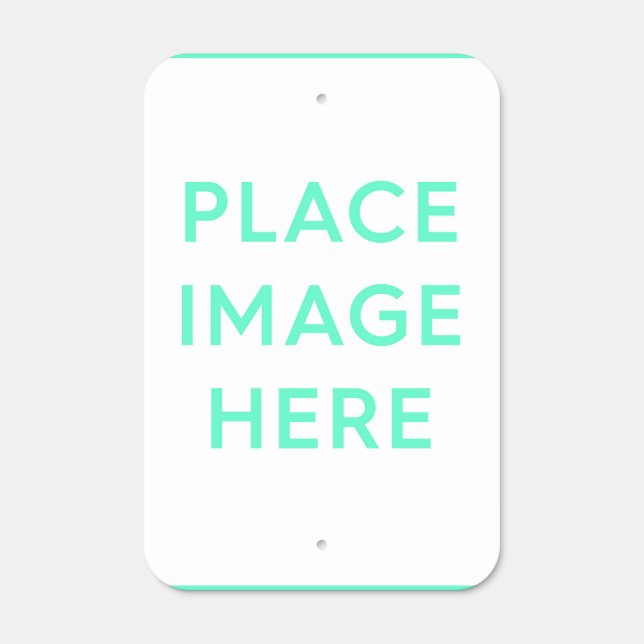 Metal Parking Sign - Reflective 12" x 18" Parking (Front)
