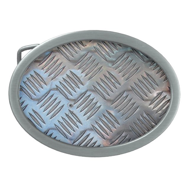 Metal Pattern Belt Buckle (Front)