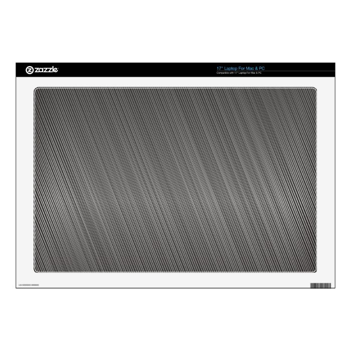 Metal Pattern Laptop Skins