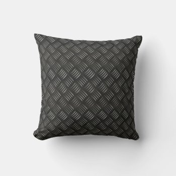 Metal Pattern Pillow by ImGEEE at Zazzle