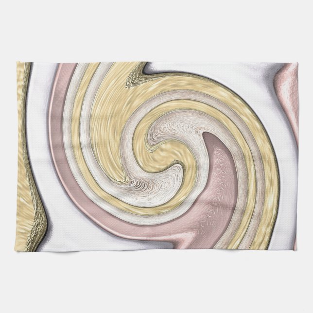 Metal pattern with shine towel (Horizontal)