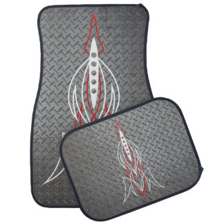 Metal Pinstriping Car Mat