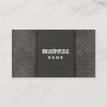 Metal Plate Business Card by Kjpargeter at Zazzle