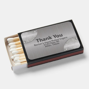 Metal Plate Looking Matchbox Matchboxes