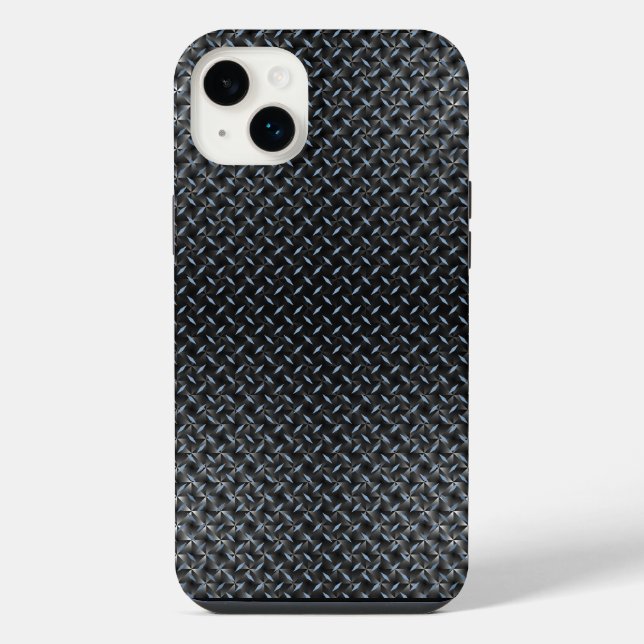 Metal Plate pattern 02 Iphone Case (Back)