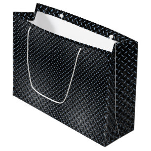 Metal Plate pattern 02 Large Gift Bag