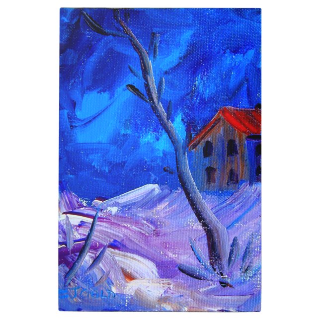 Metal Print- E.J. Gold - Back Woods Metal Print (Front)