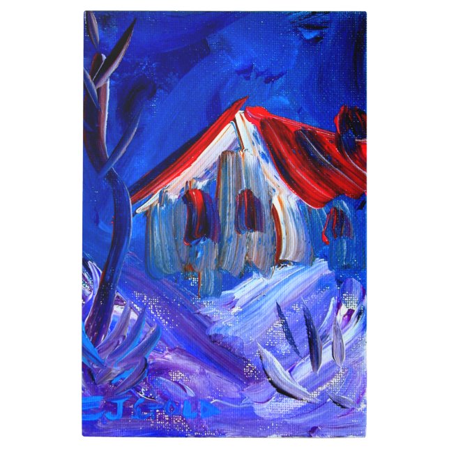 Metal Print- E.J. Gold - Country Landscape Print (Front)