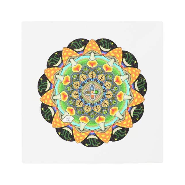 Metal Print "Harmony" (color) (Front)