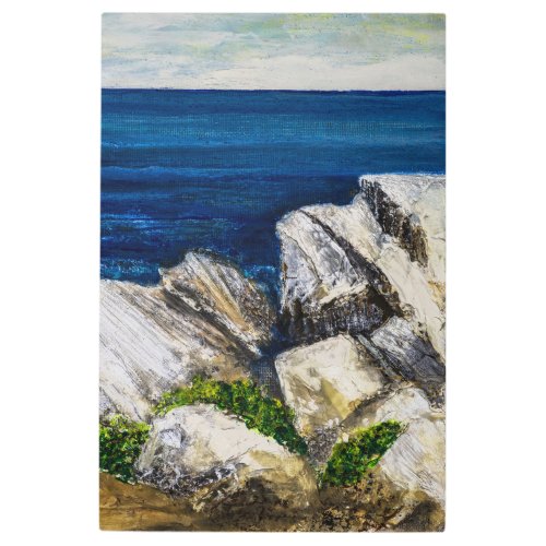 Metal Prints - On The Rocks