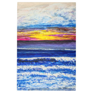 Metal Prints - Sunrise Seaside