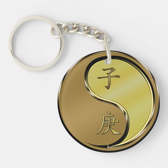 Metal Rat Keychain (Front)
