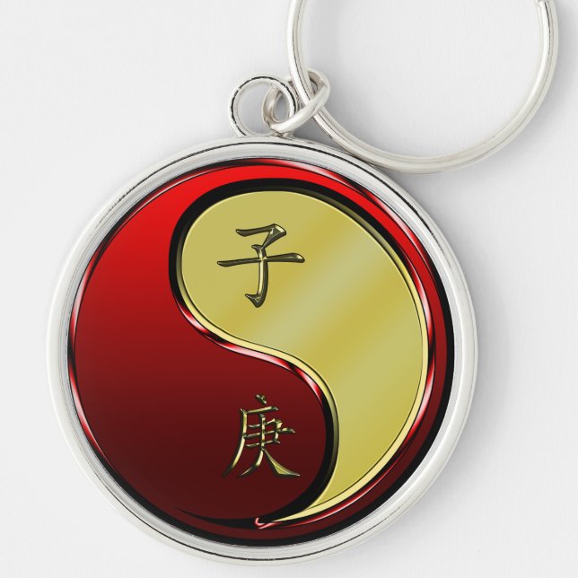 Metal Rat Keychain (Front)