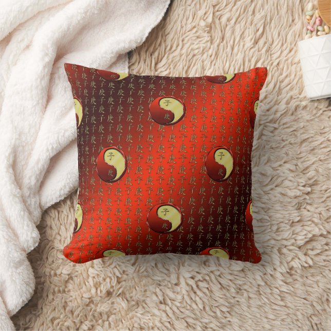 Metal Rat Throw Pillow (Blanket)