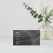 metal - reflection business card (Standing Front)