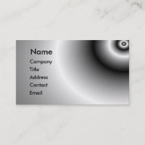 Metal reflection business card