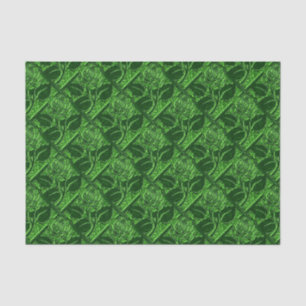 Metal Roses-11-Green-Tissue Wrap Paper