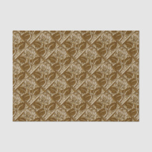 Metal Roses-23-Brown Gold-Tissue Wrap Paper