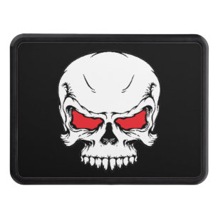Metal Skull Tow Hitch Cover