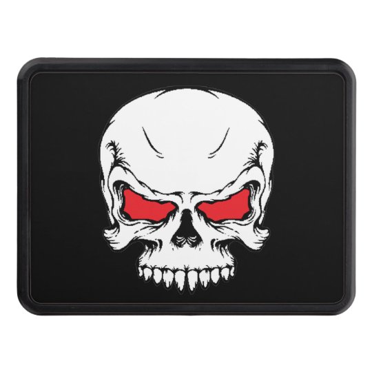 Metal Skull Tow Hitch Hitch Cover