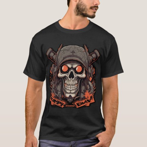 Metal Skull Unleash Your Inner Rocker in you T_Shirt