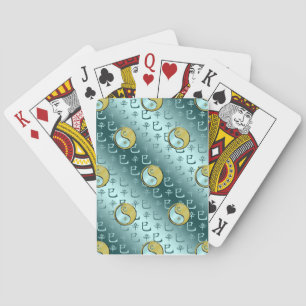 Metal Snake Poker Cards