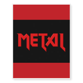 Metal Temporary Tattoos