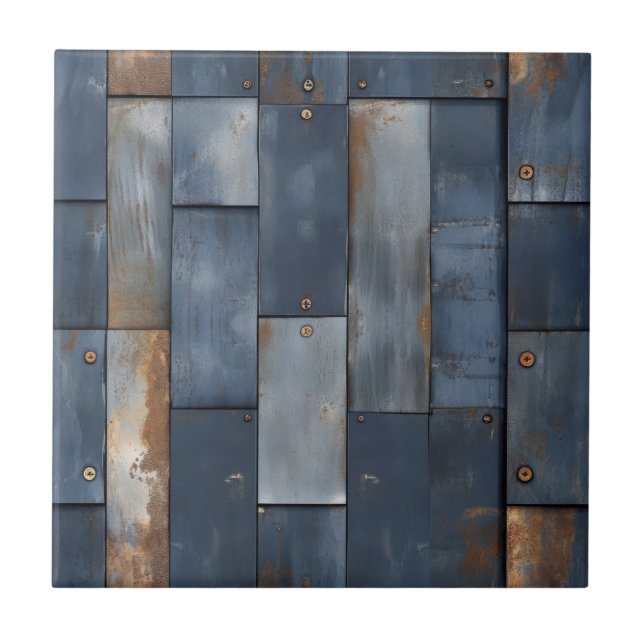 Metal Texture Ceramic Tile (Front)