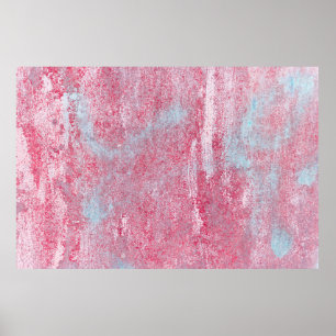 Metal texture with scratches and cracks abstract, poster