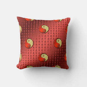 Metal Tiger Throw Pillow