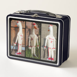 Metal tin box Vintage Style Black series