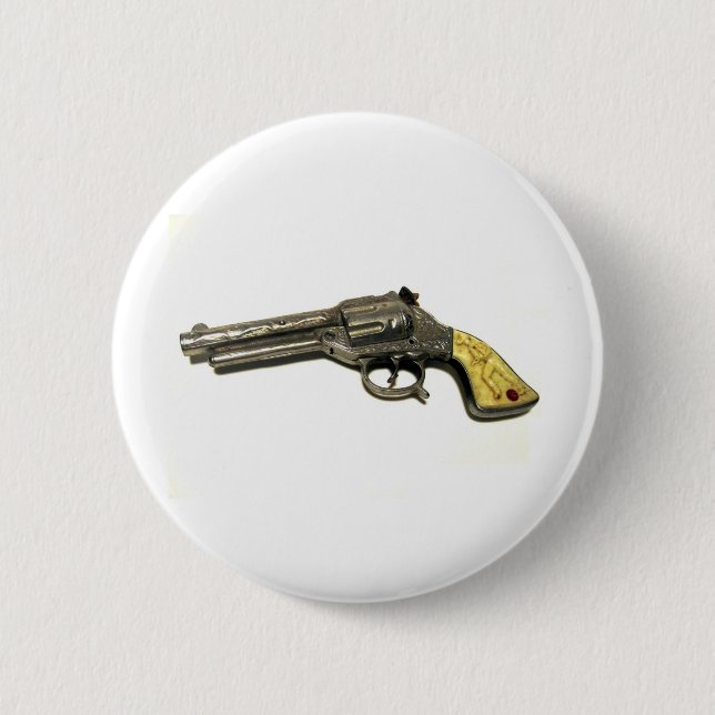Metal Toy Gun Button (Front)