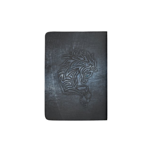 Metal Tribal Horse Passport Holder (Back)